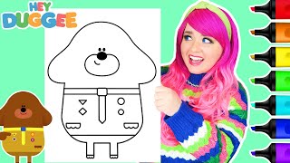 Coloring Hey Duggee Coloring Page Ohuhu Art Markers