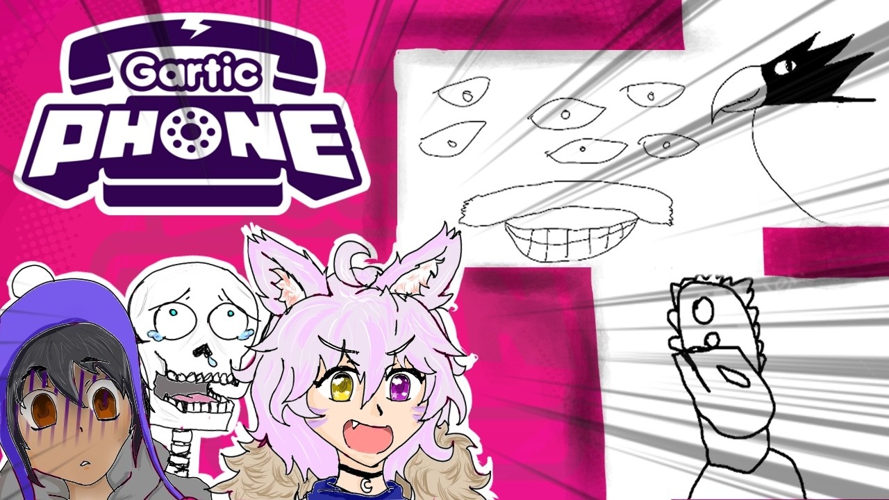 Artistas PROFISSIONAIS no GARTIC PHONE (@Ghostlord3ds )