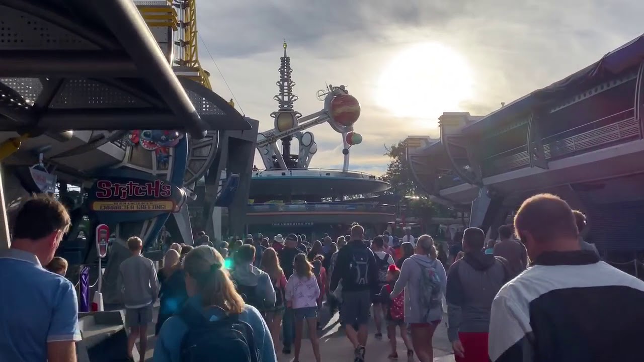Space Mountain Rope Drop Magic Kingdom YouTube