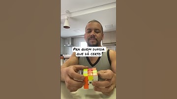 Método mais simples de resolver cubo mágico