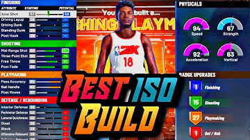 NBA 2K20| OVERPOWERED ISO BUILD! BEST POINT GUARD BUILD + BADGES!