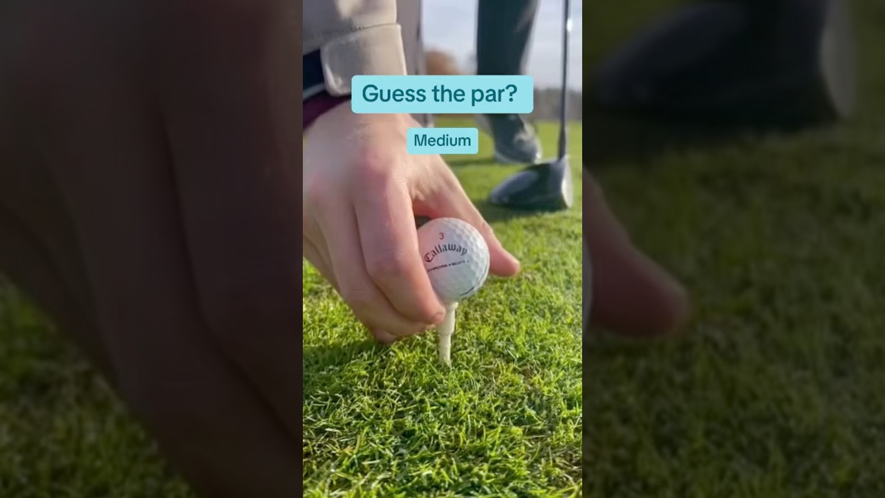 Guess the par?🤔 (Medium) 