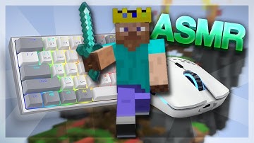 Keyboard & Mouse Sounds ASMR | Hypixel Bridge Duels PvP