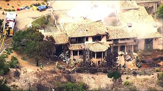 Small plane crashes into house near Monterey, Calif.