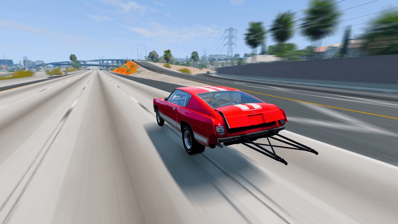 Instant 1400 MPH Acceleration Which BeamNG Car Survives!   BeamNG Drive #32