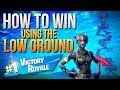 HOW TO WIN | Using The Low Ground To Dominate Opponents (Fortnite Battle Royale)