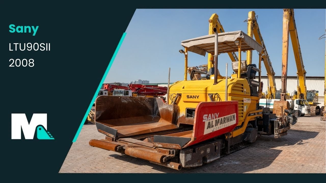 Sany LTU90SII Asphalt Paver | 2008