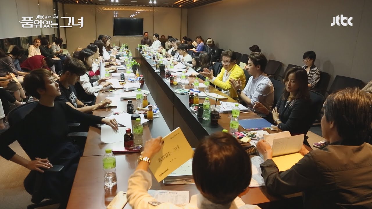 [최초공개] '품위있는 그녀' 대본리딩 현장 공개! 