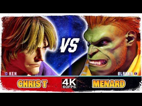 SF6 - Chris T (KEN) vs. MenaRD (BLANKA) High Level Gameplay