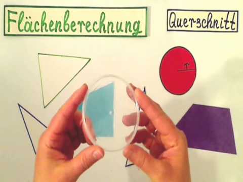Video: So Berechnen Sie Den Querschnitt Eines Drahtes