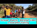 Kenya runner workout or training ke bad ka khana 