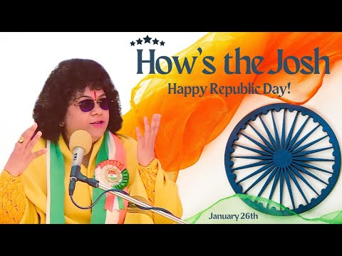 How’s the Josh, #India? #happy Republic Day #special #drarchikasudhanshu 26 Jan 2026 | Always High!