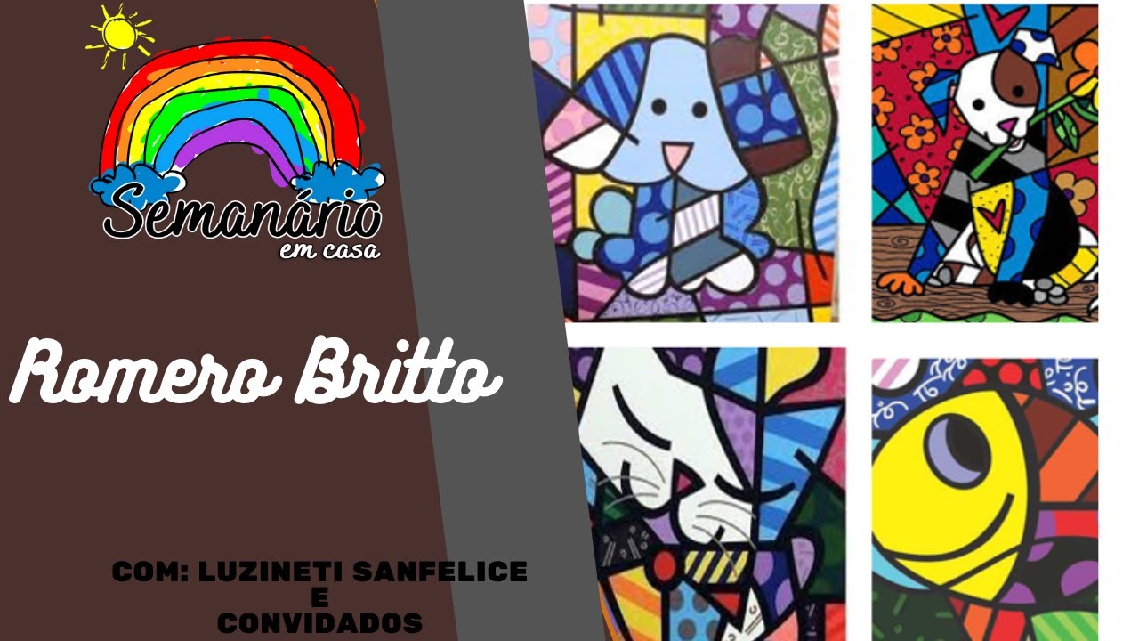 Romero Britto para crianças