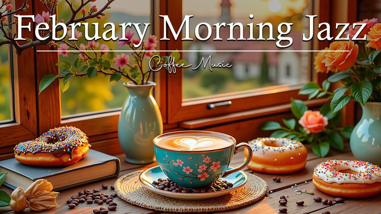 Happy February Morning Jazz ~ Delicate Spring Coffee Jazz & Bossa Nova Instrumental for Work, Study