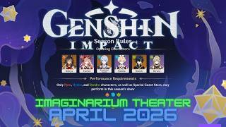 Genshin Impact - Imaginarium Theater [May 2026] - Lunar Mode - All Stars Clear