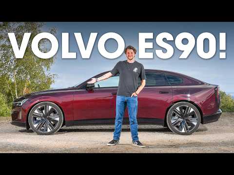 Volvo ES90 Review – TWICE as good as a Tesla Model 3?