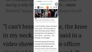 Protesters Clash With Minneapolis Police Following Death Of Black Man