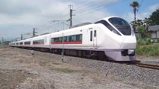 E657系K16編成 5M 特急ひたち5号 いわき 行 友部~内原 第三小原踏切 通過 2018.05.19