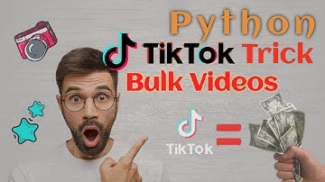 Download TikTok Videos in Bulk Without Watermark Using Python Script!