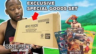 one piece card game special goods set ace sabo luffy Amazon.com: One Piece Card Game – Special Goods Set – Ace Sabo Luffy  Limited Edition : Toys & Games main image 0