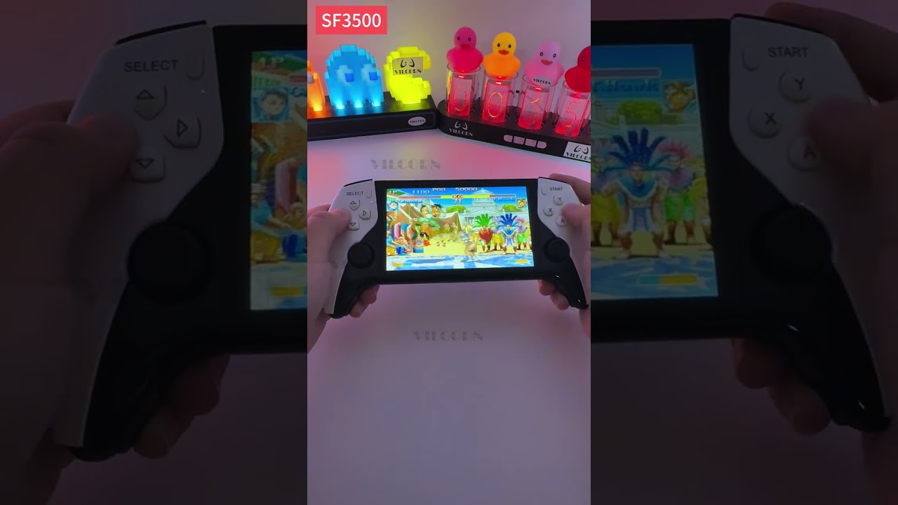 SF3500 Retro Handheld Game Console Large Screen Game Machine