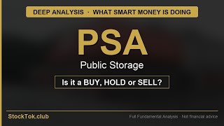 Public Storage (PSA) — BEARISH | Full Deep Dive | StockTok