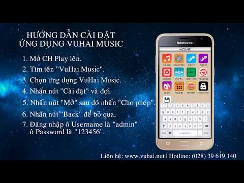 Hướng dẫn cài đặt ứng dụng VuHai Music trên điện thoại Android