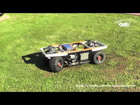 Modularer Plantagenroboter für Obst- und Weinbau