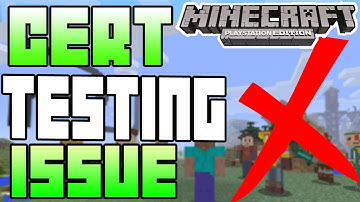 Minecraft Next Gen Edition - PS4 CERT TESTING ISSUE! + RELEASE!?!?