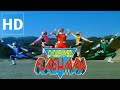 Choushinsei Flashman Henshin and Roll Call (HD - 60fps)