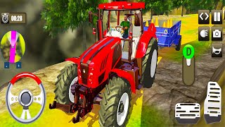 Heavy Tractor Trolley Cargo Driver - Offroad Hill Truck Simulator 3D - Android GamePlay screenshot 4