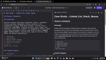 Case Study 5 Praktikum Algoritma dan Pemrograman