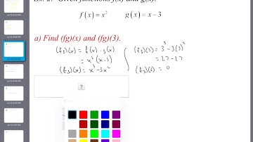 1.5 Combinations of Functions