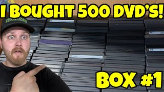 I BOUGHT 500 MYSTERY DVD’S TO SELL 