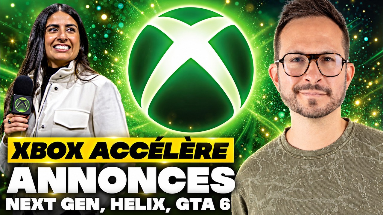 XBOX ACCÉLÈRE 🔥 NEXT GEN, XBOX HELIX, GTA 6, GAME PASS : Asha Sharma met les points sur les i !!!