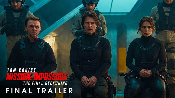 Mission: Impossible – The Final Reckoning | Final Trailer (2025) Tom Cruise (4K)