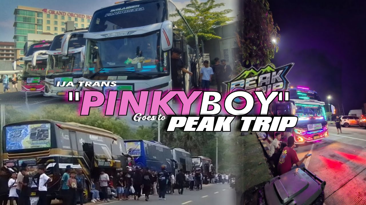 50+ UNIT BUS HADIR DI ACARA INI !! || GOES TO PEAK TRIP JOGJA WITH IJA TRANS 
