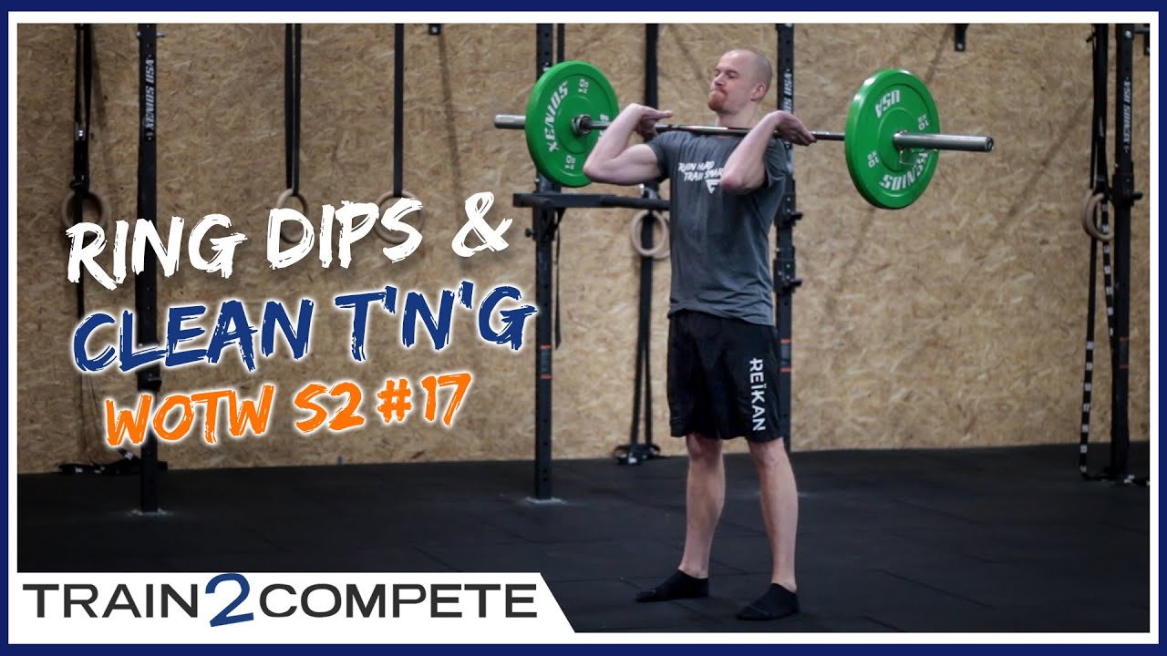 Technique Power Clean Touch and Go & WOD 
