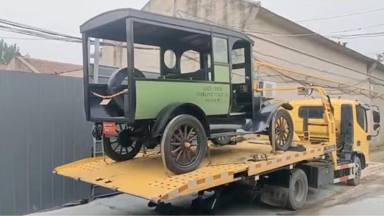 フォードボトル1918 The classic 1918 Ford is very interesting! - YouTube