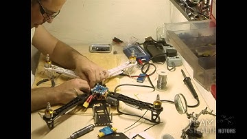 Building my Quadcopter - Timelapse