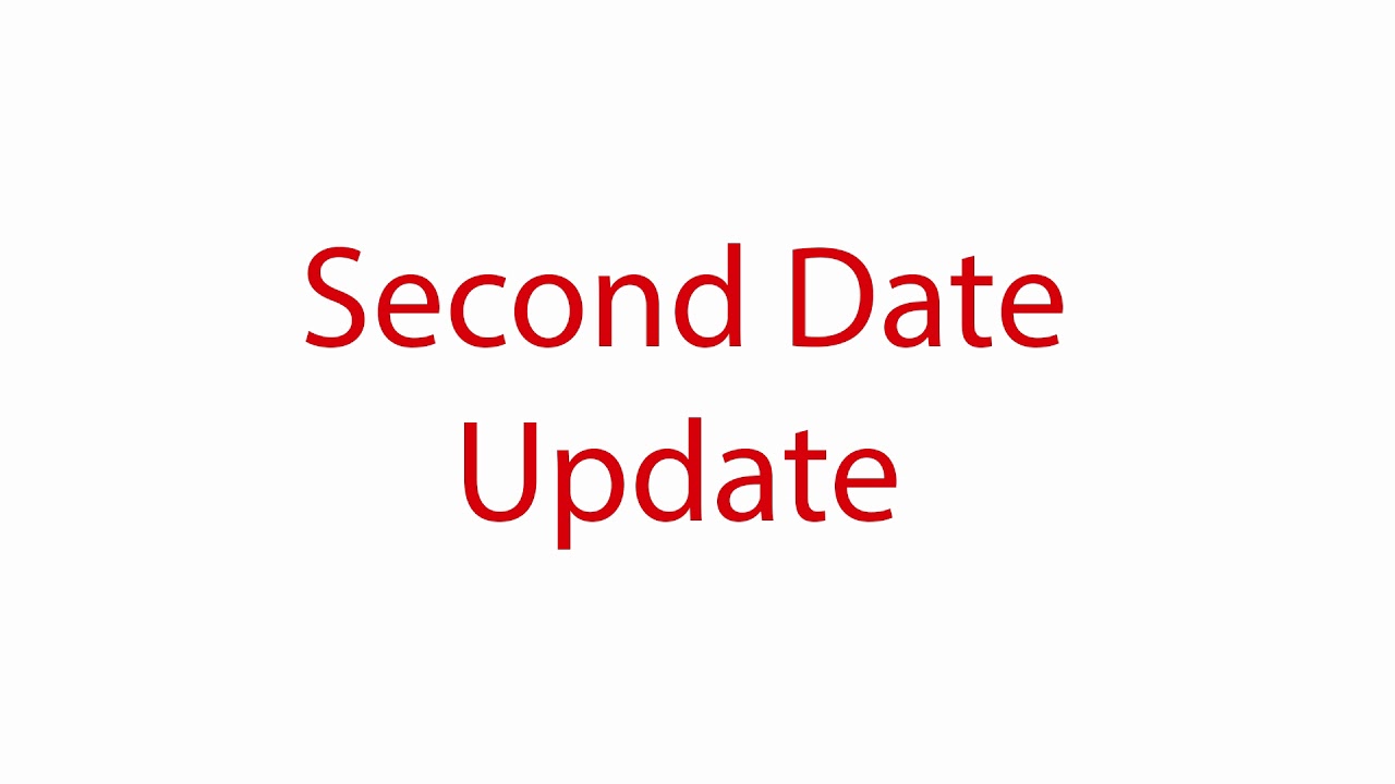 Second Date Update: Zack (May 21, 2019)