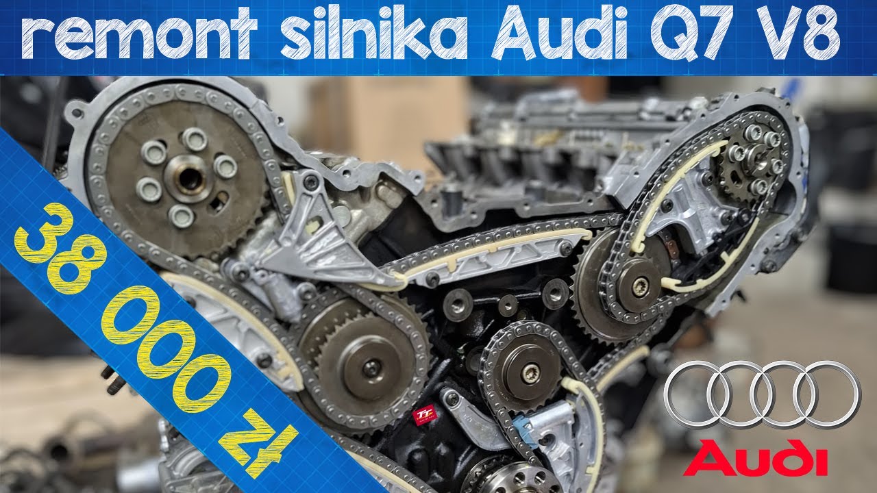 38 000 zł za remont silnika Audi Q7 V8