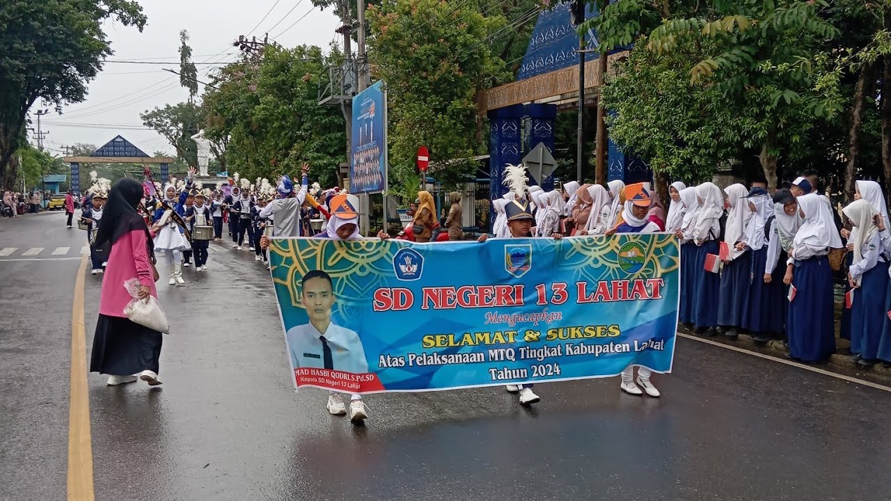PAWAI PELAKSANAAN MUSABAQAH TILAWATIL QUR'AN (MTQ) - KAB. LAHAT 2024.