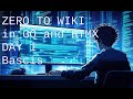 From Zero to Wiki with Golang and HTMX: Day 1 Basics!