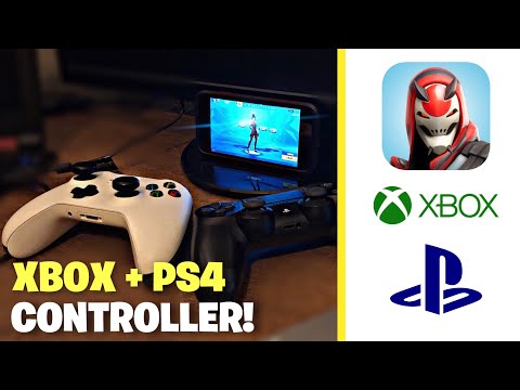 How To Play Fortnite Mobile W/ Xbox Or PS4 Controller *IPhone* (2019)