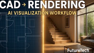 CAD to Rendering | From 2D Draft to Photorealistic Visualization