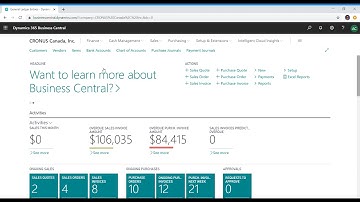 Source Codes Business Central