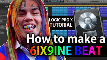 HOW TO MAKE A 6IX9INE TYPE BEAT (EASY) TEKASHI 69 | How To Make A Beat In Logic Pro X