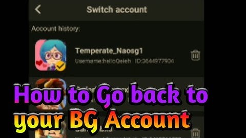 How to Go Back to Your Account | Blockman Go