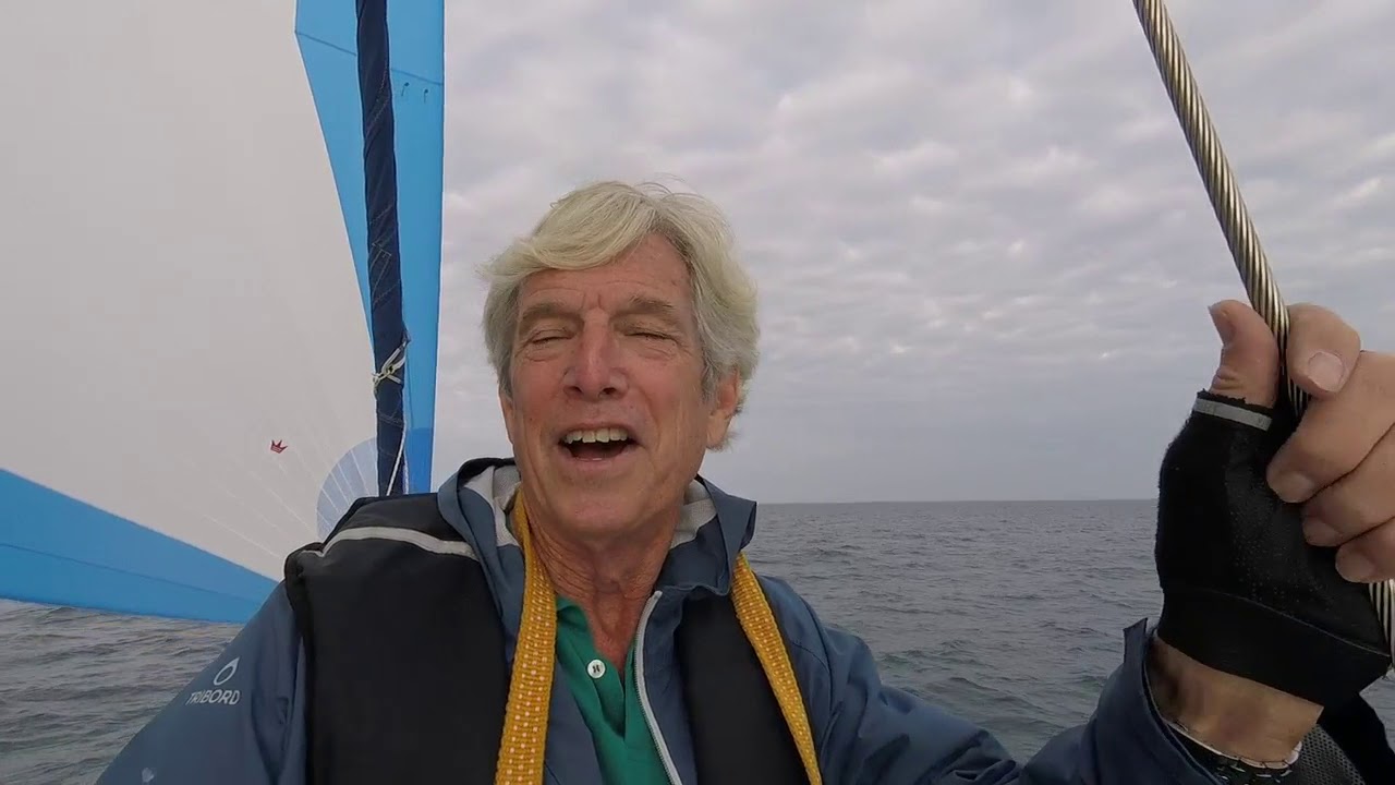 Ep 34 Sailing Solo Across Biscay Under Spinnaker